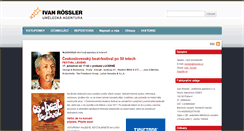 Desktop Screenshot of agentura.irossler.cz